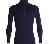 Icebreaker - Maglia termica in lana merino - M Merino 260 Tech LS Half Zip Midnight Navy per Uomo - Taglia S - Blu navy
