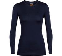 Icebreaker - Women's 200 Oasis L/S Crewe - Intimo lana merinos XS blu