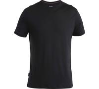 Icebreaker - Maglietta a maniche corte leggera e traspirante - Men Merino 125 Cool-Lite Sphere III SS Tee Black per Uomo - Taglia S - Nero Nero S