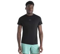 Maglietta funzionale da uomo Icebreaker M Mer 125 Cool-Lite Speed SS Tee Taglia: L / Colore: nero