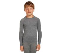 Icebreaker Maglia termica 200 Oasis Crew Merino manica lunga Grigio 12 anni