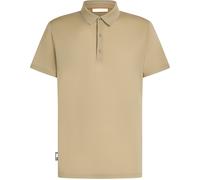 Icebreaker - Maglietta da trekking in lana merino a maniche corte - M Merino 150 Tech Lite SS Polo Flagstone per Uomo - Taglia S - Beige
