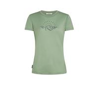 Icebreaker - Women's Merino 150 Tech Lite S/S Sunrise Summit - Maglia merino XL verde