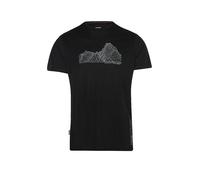 Maglietta funzionale da uomo Icebreaker Merino Blend 125 Cool-Lite™ Sphere SS Tee Beta Taglia: XXL / Colore: nero