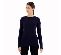 Maglia termica Icebreaker 260 Tech manica lunga blu scuro donna - XL