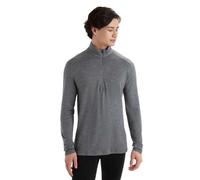 Icebreaker 1 2 zip merino 260 tech grey baselayer
