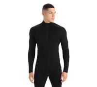 ICEBREAKER 260 Tech Ls Half Zip - Uomo - Nero - Taglia XXL- modello 2026