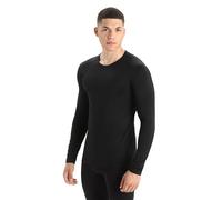 Icebreaker Mens 200 Oasis LS Crewe Maglia Termica Uomo