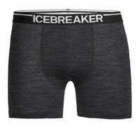 Icebreaker Anatomica Boxer Uomo - Intimo in Lana Merino per Escursioni, Sport Invernali, Corsa, Fitness - Jet Heather, L