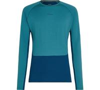 ICEBREAKER Mer 200 Zoneknit Ls Crewe - Uomo - Blu - Taglia XL- modello 2026