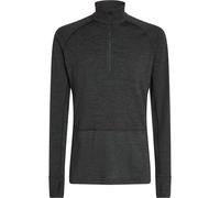 Icebreaker - Biancheria intima da uomo in lana merino - M Merino 260 ZoneKnit LS Half Zip Jet Heather per Uomo - Taglia L - Grigio