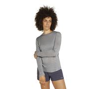 Maglietta sportiva da donna Icebreaker W Mer 125 Cool-Lite Sphere III LS Tee Taglia: M / Colore: grigio
