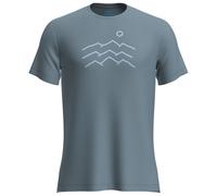 Icebreaker - Merino 125 Cool-Lite Sphere S/S Across - Maglia merino L grigio