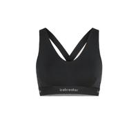 Icebreaker Merino 125 Cool-lite Sprite Racerback Sports Bra Nero M Donna