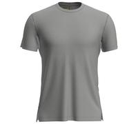 Icebreaker Maglietta funzionale da uomo 150 MerinoFine Ace SS Tee – Manica corta – Grigio chiaro M