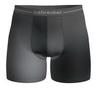 Icebreaker - Boxer in lana merino - M Merino 150 Anatomica Boxers Trnstn Obsidian/Proto Grey/Blk/Aop per Uomo in Nylon - Taglia XL - Grigio