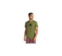 Maglietta funzionale da uomo Icebreaker M Mer 150 Tech Lite SS Tee Cosy Camper Taglia: XL / Colore: verde