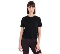 Icebreaker Merino 150 Tech Lite Crop - T-shirt - donna Black M