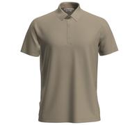 Icebreaker - Maglietta da trekking in lana merino a maniche corte - M Merino 150 Tech Lite SS Polo Flagstone per Uomo - Taglia M - Beige