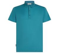 Icebreaker - Merino 150 Tech Lite III S/S Polo - Maglia merino XL turchese