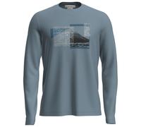 Icebreaker - Merino 150 Tech Lite L/S Tee Peak Balance - Maglia a manica lunga merino XL grigio