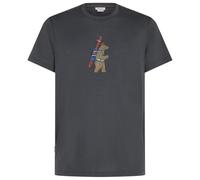 Icebreaker - Merino 150 Tech Lite S/S Tee Bear Tour - Maglia merino M grigio/blu