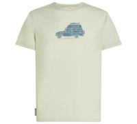 Icebreaker - Merino 150 Tech Lite S/S Tee Cosy Camper - Maglia merino M beige