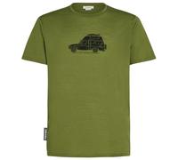 Icebreaker - Merino 150 Tech Lite S/S Tee Cosy Camper - Maglia merino S olivia