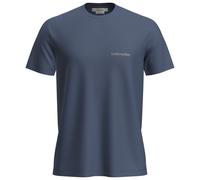 Icebreaker - Merino 150 Tech Lite S/S Tee IB Wordmark - Maglia merino M blu