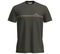 Icebreaker - Merino 150 Tech Lite S/S Tee Range Stripes - Maglia merino XXL grigio