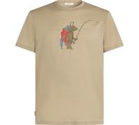 Icebreaker Merino 150 Tech Lite Bear Catch Short Sleeve T-shirt Verde XL Uomo
