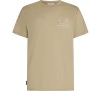Icebreaker - Merino 150 Tech Lite S/S Tee Peaceful Pass - Maglia merino XL beige