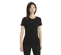 Maglietta da donna Icebreaker Women 175 Everyday SS Crewe Taglia: M / Colore: nero