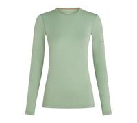 Icebreaker Merino 200 Oasis Crewe Long Sleeve Base Layer Verde L Donna