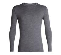Icebreaker 200 Oasis Merino Long Sleeve Base Layer Grigio L Uomo