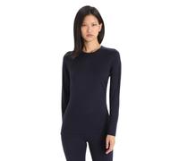 Icebreaker Merino 200 Oasis - maglietta tecnica a maniche lunghe - donna S Dark Blue woman Lana Merino