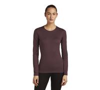 Icebreaker Merino 200 Oasis - maglietta tecnica - donna S Dark Red woman Lana Merino
