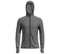 Icebreaker Merino Blend 200 Realfleece™ Descender Full Zip Sweatshirt Nero XL Uomo