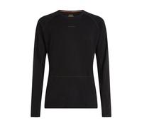 ICEBREAKER Mer 200 Zoneknit Ls Crewe - Uomo - Nero - Taglia XL- modello 2026