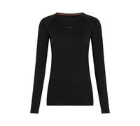 Icebreaker Merino 200 ZoneKnit Crewe maniche lunghe donna Black L
