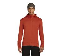 Icebreaker Merino 260 Quantum - giacca in pile con cappuccio - uomo Orange L