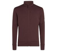 Icebreaker - Merino 260 Quantum IV L/S Zip - Giacca di merino L marrone