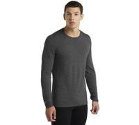 Icebreaker Merino 260 Tech Crewe - maglietta tecnica a maniche lunghe - uomo M Grey man Lana Merino