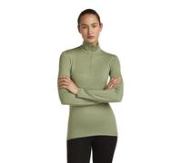 Icebreaker Merino 260 Tech Half Zip - maglietta tecnica a maniche lunghe - donna Green S