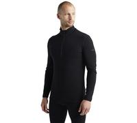 Icebreaker Merino 260 Tech Half Zip - maglietta tecnica a maniche lunghe - uomo Black S