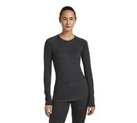 Icebreaker - Women's Merino 260 Zoneknit L/S Crewe - Intimo lana merinos L nero
