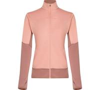 Felpa tecnica da donna Icebreaker Women Merino Blend 300 RealFleece™ Descender LS Zip Taglia: L / Colore: rosa
