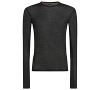 Icebreaker - Merino 75 Cool-Lite Featherlight L/S Crewe - Maglia a manica lunga M nero