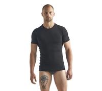 Icebreaker Merino Anatomica SS Crewe - maglietta tecnica - uomo 2XL Black man Lana Merino