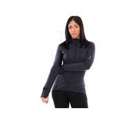 Icebreaker - Women's 200 RealFleece Descender L/S Zip Hoodie - Felpa di merino con cappuccio XS nero